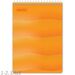 55342 - Блокнот WAVES оранжевый А5 спираль 50л. пласт. 98971 (2)