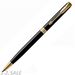 631706 - Ручка шариковая PARKER 2017 Sonnet slim Черный лак GT 1931498 черн., средн (4)