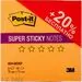 632920 - Блок-кубик Post-it Super Sticky 654-6SSRP  Огонь  76х76, 6бл х 90л. (3)