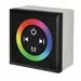 565495 - Ecola Контроллер 12V 144W 12A RGB настенный черный с кольцевым сенсором CPB12AESB (1)