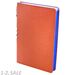 701733 - Бизнес-тетрадь Attache Light Book A5 112л,линия,цв.срез, кожзам оранжевый 1001831 (4)