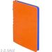 701733 - Бизнес-тетрадь Attache Light Book A5 112л,линия,цв.срез, кожзам оранжевый 1001831 (5)