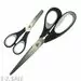 702376 - Ножницы набор Attache Style,124мм,210мм,эргоном.прорез.ручки, цв.черн/бел 728816 (2)