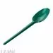 713483 - Ложка столовая однораз. 165мм, зеленая, ПС 100шт/уп Комус (2)
