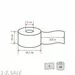 752303 - Бумага туалетная Tork Universal T1 1сл бел вторич втул 525м 120195 6рул 350816 (4)