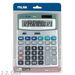 753225 - Калькулятор настольный Калькулятор ПОЛНОРАЗМЕРНЫЙ настольный Milan 40924BL,14 разр, серый,блистер 10 (5)