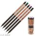 753794 - Карандаш чернографитный MILAN Copper  HB. с ласт.. шестигр.. ассор..714148 1097999 (2)