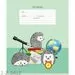 755777 - Тетрадь школьная А5,18л,линия ЗВЕРЯТА В ШКОЛЕ 18-4296 5видов 992176 (7)