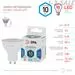 661925 - Лампа св/д ЭРА стандарт MR16 GU10 220V 10W(800lm) 4000K 4K 60x50 LED MR16-10W-840-GU10 2844 (3)