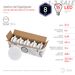 734610 - ЭРА ECO GX53 8W(640lm) 6500K 6K 27х75 LED-GX-8W-865-GX53 R (10-PACK) (кратно 10шт.!) 5628 (3)