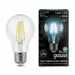 645936 - Gauss Filament лампа ЛОН A60 E27 10W(970lm) 4100K 4K 105x60 филамент (нитевидная), прозр. 102802210 (1)