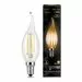 645941 - Gauss Filament Свеча на ветру E14 7W(550lm) 2700K 2K 120x35 филамент (нитевидная) прозр. 104801107 (1)