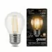 645945 - Gauss Filament лампа Шар G45 E27 7W(550lm) 2700K 2K 80x45 филамент (нитевидная), прозр.105802107 (1)