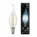 650794 - Gauss Filament Свеча на ветру E14 9W(710lm) 4100K 4K 120x35 филамент (нитевидная) прозр. 104801209 (1)