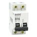 676348 - EKF Basic автоматический выключатель 2P 6А (B) 4,5кА ВА 47-29 mcb4729-2-06-B (1)