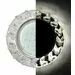677056 - Ecola GX53 H4 LD5361 св-к Стекло Круг крупн.стразы Конус подсв. 4K Хром-зерк 52x120 SK53RGEFB (10!) (1)