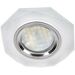689316 - Ecola MR16 GU5.3 DL1652 св-к Стекло 8-угольник Матовый/Хром 25x90 FN1652EFF (10!) (1)