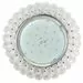 689323 - Ecola GX53 H4 5341 св-к Стекло Круг с хрусталиками Матовый/Хром 56x120 FN53RYECB (10!) (1)