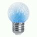 803443 - Feron Лампа строб св/д шар G45 1W E27 синий прозрач.расс. д/гирлянды Белт Лайт LB-377 38211 (1)