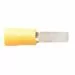 617700 - EKF Наконечник штыревой круглый изол. НШПИ 2.5-6.0 желтый (уп.5шт, цена за уп) nshpi-2.5-6.0r (1)