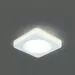 555487 - Gauss BL100 св-к встр. 5W 3000K Квадратный Белый (1)