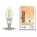 784714 - Gauss Filament Свеча C35 E14 димм. 4.5W(470lm) 2700К 2K проз филам(нитевид) Wi-Fi Smart Home 1230112 (1)