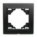 813262 - Stekker Эрна рамка СУ 1мест. черный PFR00-9001-03 39625 (1)