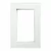 814394 - STEKKER Катрин рамка СУ 2 мест. (без перемычки) стекло белый GFR00-7012-01 39566 (1)