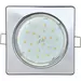 411231 - Ecola GX53 H4 Квадрат плоский св-к  Хром 41x106 FC53N4ECB (10!) (2)