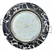 485484 - Ecola GX53 H4 5313 св-к Стекло Круг с вогнутыми гранями хром-хром на черном 38x126 FB53RCECH (10!) (2)