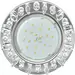 554173 - Ecola GX53 H4 св-к Стекло Круг c прозр.стразами хром фон зерк. 52x120 FK53RNECB (10!) (2)
