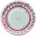 622586 - Ecola GX53 H4 LD7009 св-к Круг Кристалл подсветка 4K Розовый/Хром 40x125 FP53CCEFB (10!) (2)