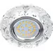 621222 - Ecola LD7071 MR16 GU5.3 св-к Круг Розы подсветка 4K Прозр./Хром 25x95 FT16CREFB (10!) (2)