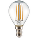 617380 - Ecola шар G45 E14 6W 4000K 4K прозр. 78x45 филамент (нитевидная), 360° Premium N4PV60ELC (10!) (2)