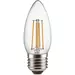 617373 - Ecola свеча E27 6W 4000K 4K прозр. 96x37 филамент (нитевидная), 360° N7QV60ELC (10!) (2)