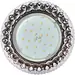 622585 - Ecola GX53 H4 LD7009 св-к Круг Кристалл подсветка 4K Черный/Хром 40x125 FK53CCEFB (10!) (2)