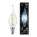 650794 - Gauss Filament Свеча на ветру E14 9W(710lm) 4100K 4K 120x35 филамент (нитевидная) прозр. 104801209 (2)