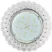 689323 - Ecola GX53 H4 5341 св-к Стекло Круг с хрусталиками Матовый/Хром 56x120 FN53RYECB (10!) (2)