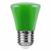 694382 - Feron Лампа св/д колокольчик C45 E27 1W зеленая матовая Белт Лайт 70x45, LB-372 25912 (3)