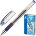 49280 - Ручка гелевая PILOT BL-G3-38 с резин.манжеткой синяя Япония 45567 (4)