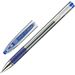 49280 - Ручка гелевая PILOT BL-G3-38 с резин.манжеткой синяя Япония 45567 (2)