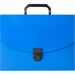 93432 - Папка портфель пласт. Attache A4/06 30мм синий 112335 (3)