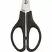 404893 - Ножницы Attache 180 мм с пластиковыми эллиптическими ручками, цвет черный 262864 (8)