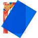 435391 - Обложки для переплета пластиковые ProMega Office синие, непрозр., А4, 280мкм, 100шт/уп (5)