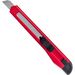 570887 - Нож канцелярский  9мм Attache с фиксатором, полибег, цв.красный 416328 (7)
