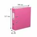 631632 - Папка с арочн.мех. BANTEX ECONOMY PLUS 80мм фуксия (4)