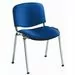 642654 - Стул Rio (ИЗО) синий до 100кг, ткань/металл хром , EasyChair  566737 (3)