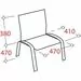 642654 - Стул Rio (ИЗО) синий до 100кг, ткань/металл хром , EasyChair  566737 (4)