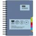 701723 - Бизнес-тетрадь A5,200л,кл,греб Attache Selection Office book синий металлик 888112 (2)