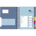 701723 - Бизнес-тетрадь A5,200л,кл,греб Attache Selection Office book синий металлик 888112 (4)